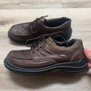 Clarks Mens Waterproof Brown Leather Gore-Tex Walking Shoes Size 9M 78921